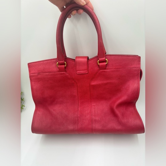 ❤️ Yves Saint Laurent (YSL) Medium Cabas ChYc Tote Bag A210E9ME9 - Picture 3 of 16